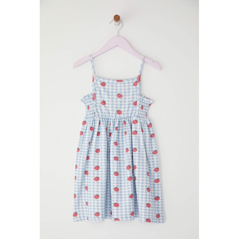 kds Girls Plaid Short / Mini Sleeveless Casual/daily Regular Dress