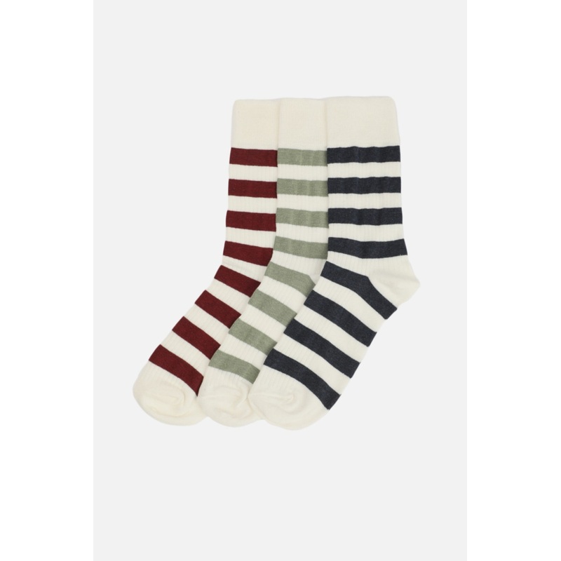 MAN Multicolored Men's 3 Pack Socks TMNSS22CO0037