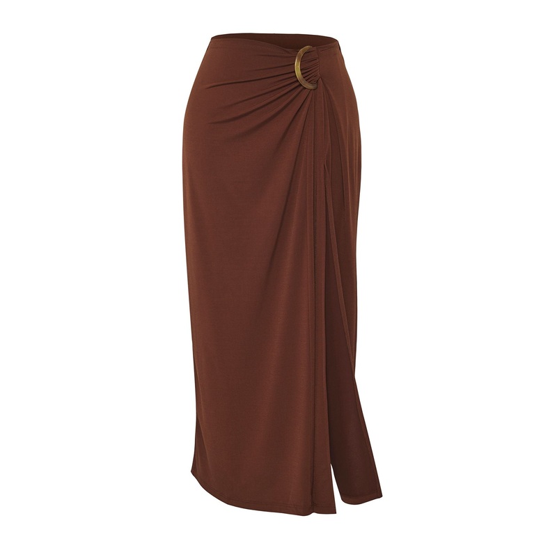 Women's Straight Midi Bodycone A-Line Skirt