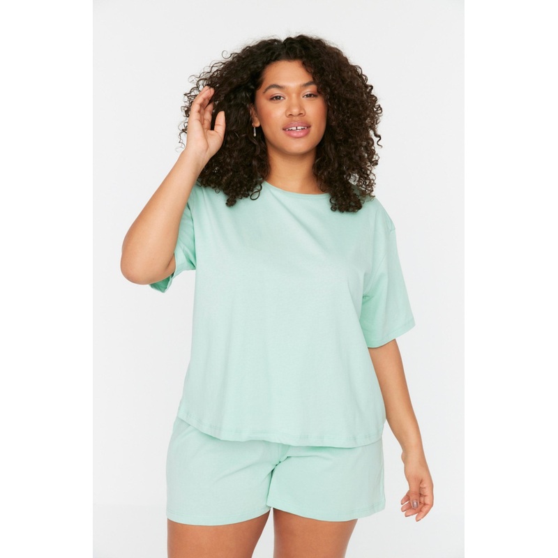 Curve Knitted Pajamas Set TBBSS22PT0567