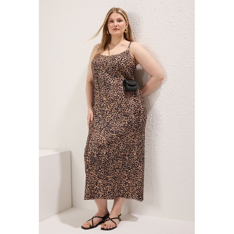 Curve Very Colorful Plus Size Dress