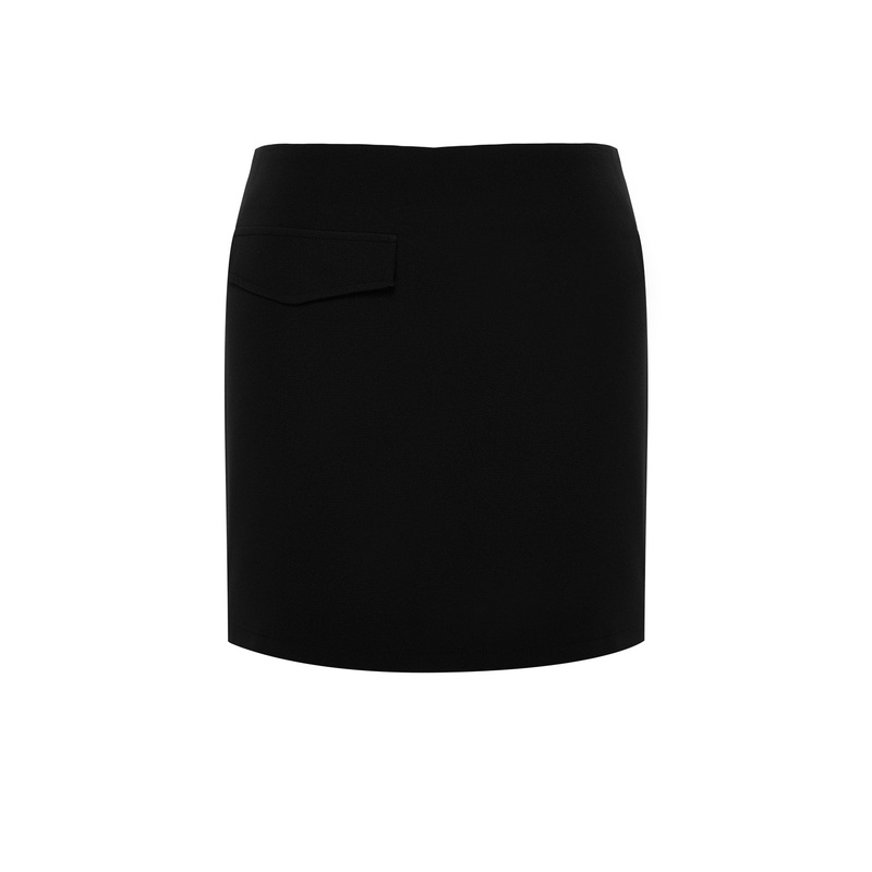 Curve Women's Plain High Waist Plus Size Shorts & Bermuda