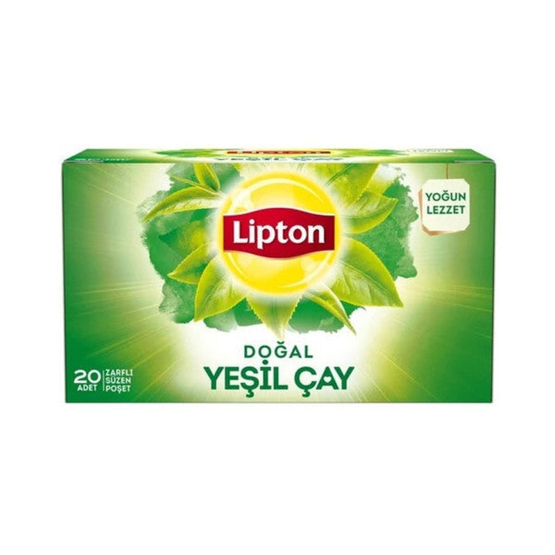 Lipton Clear Green Tea Plain 20 Pcs Cup Tea Bag X 4 Pieces