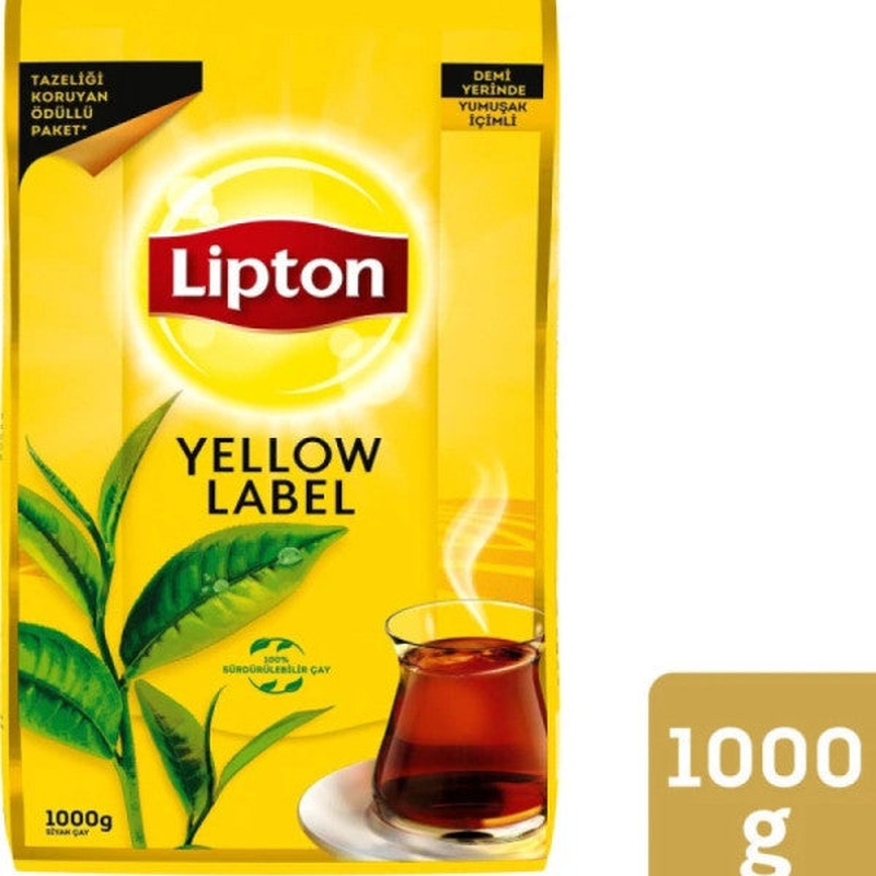 Lipton Yellow Label Bulk Black Tea 1000 Gr
