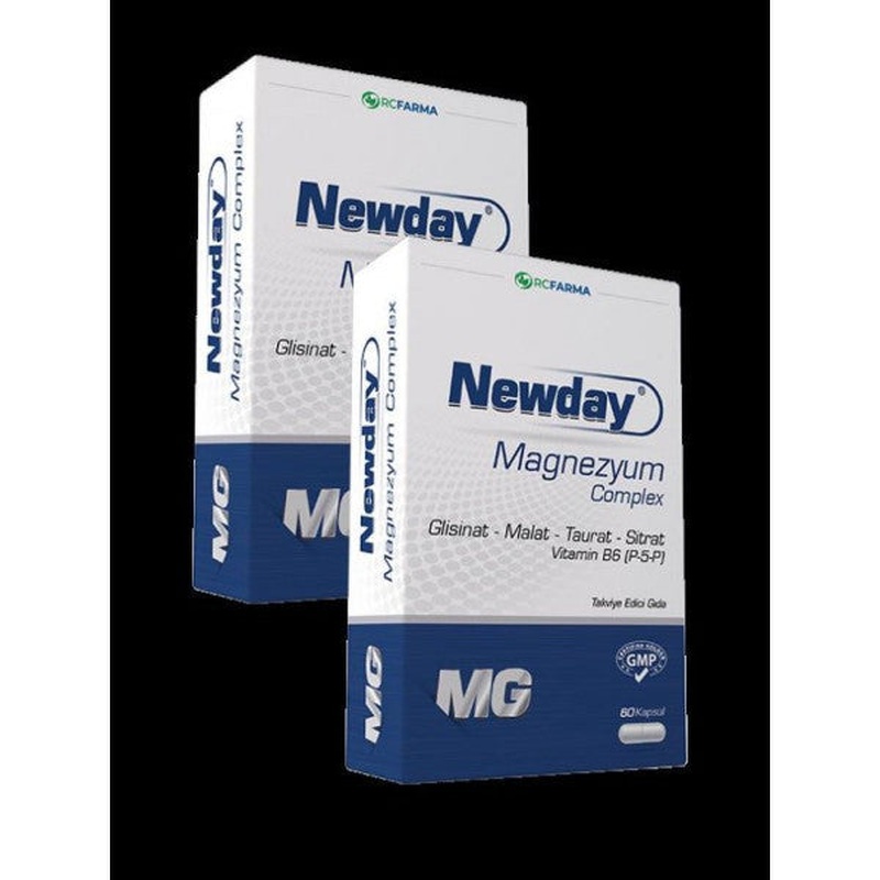 Newday Magnesium Complex 60 Capsules X2
