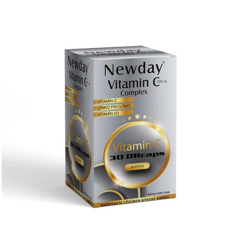 Newday Vitamin C Complex 30 Drcaps Capsule