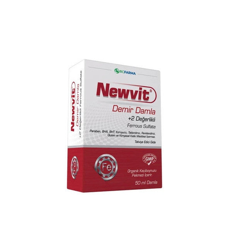 Newvit Iron Vitamin Drops 50 Ml