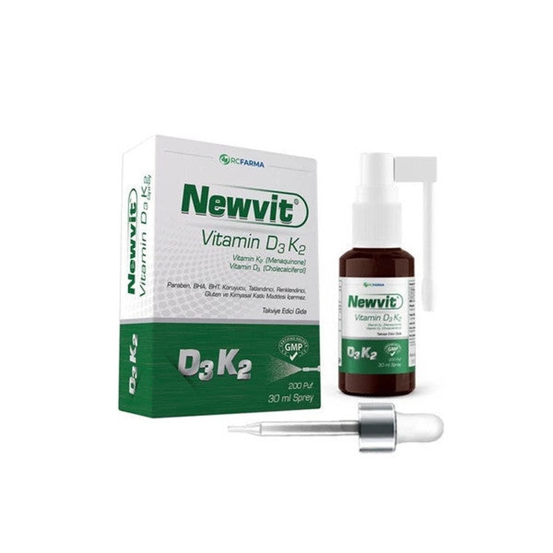 Newvit Vitamin D3 K2 Spray / Drop