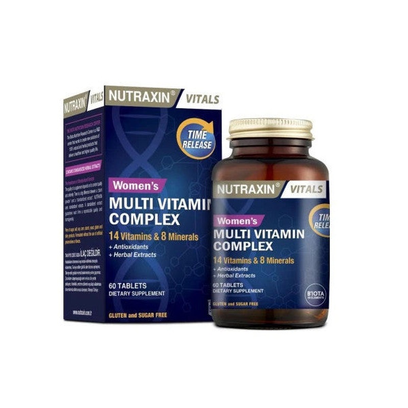 Nutraxin Womens Multivitamin Complex 60 Tablets