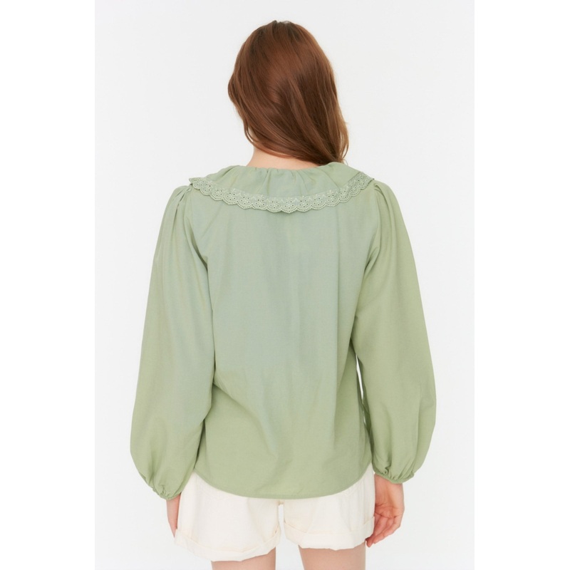 Collar Detailed Shirt Twoss22Go0235