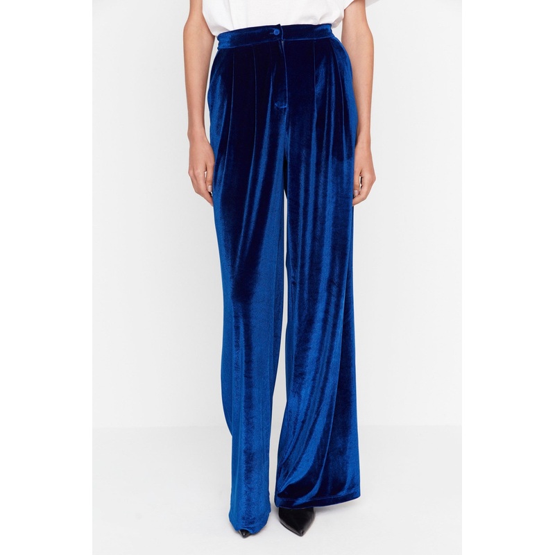 Limited Edition Saks Velvet Trousers TPRAW23PL00017