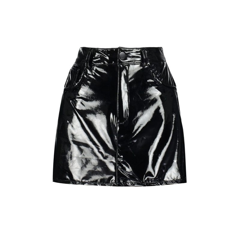 Women's Flat Mini A-line Skirt