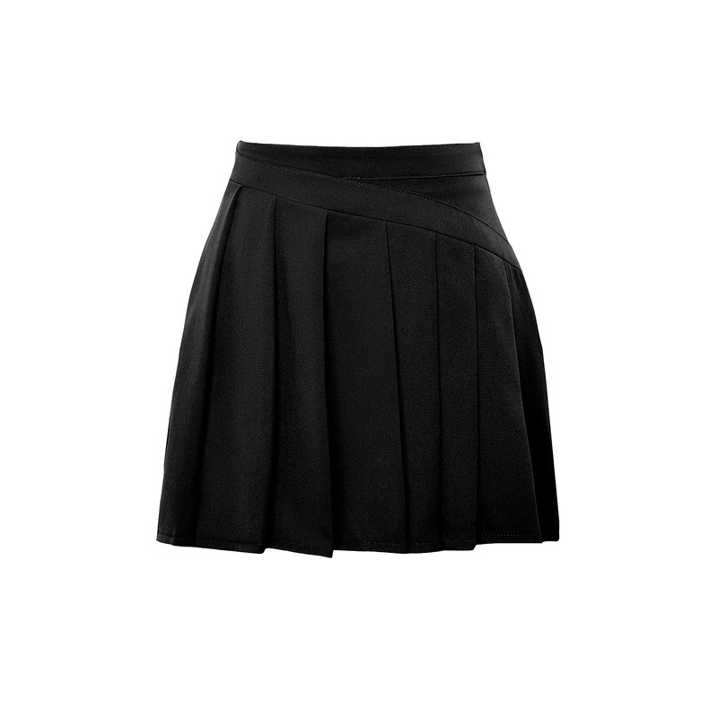 Women's Brown Plain High Waist Shorts