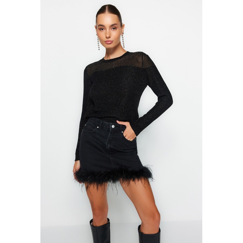 Women's Plain Long sleeve Regular fit Sweater