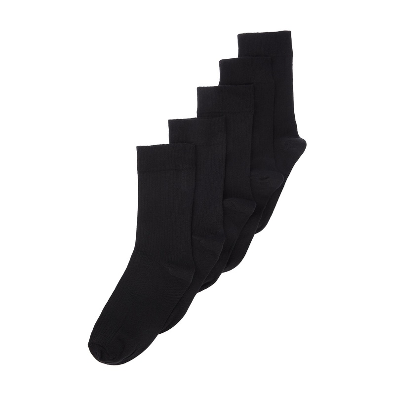Man Men's Plain Medium Socks