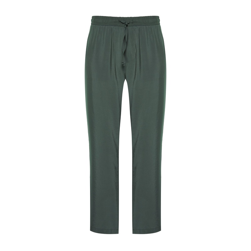 Man Men's Plain Regular Regular Waist Trousers
