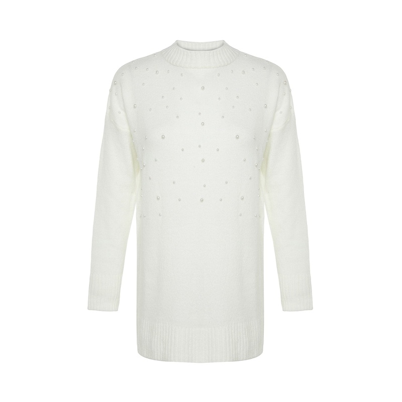 Modest Women's Plain Long sleeve Relaxed fit Sweater