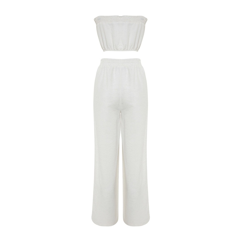 Women's 2 Pack Plain Sleeveless Beachwear Fitted Two-Piece Set