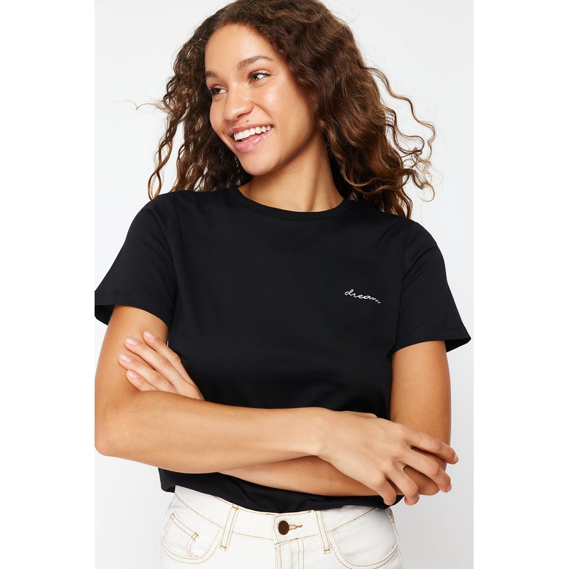 Women's Motto Short Regular T-Shirt