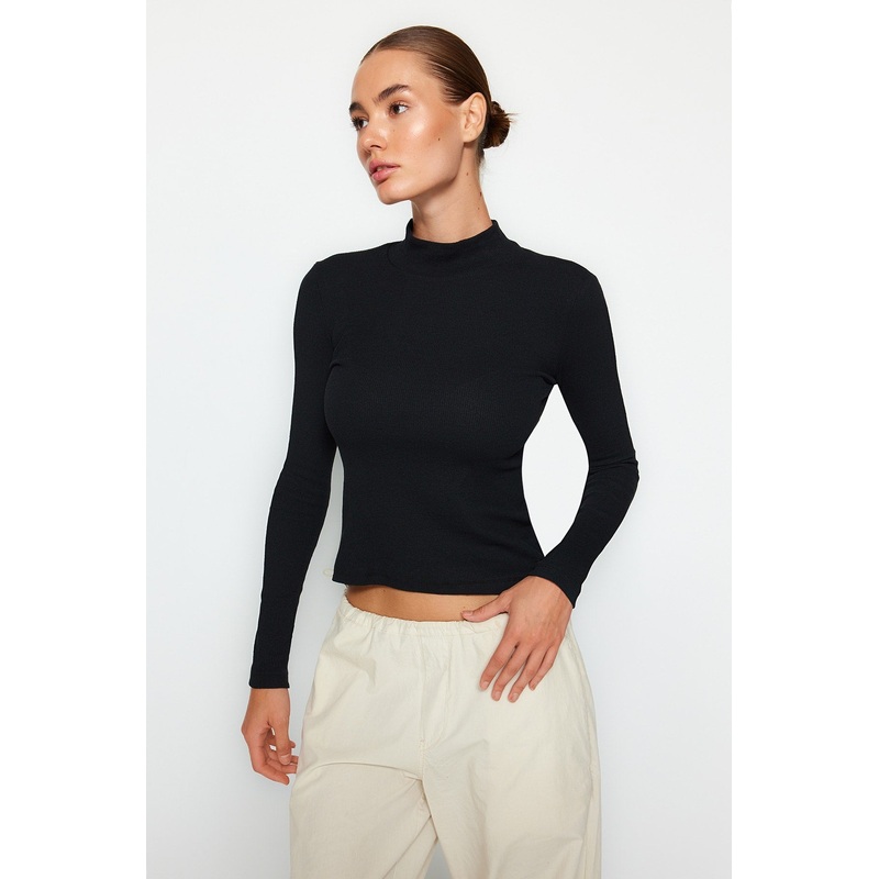 Women's Multicolor Plain Long Sleeve Slim Fit Blouse