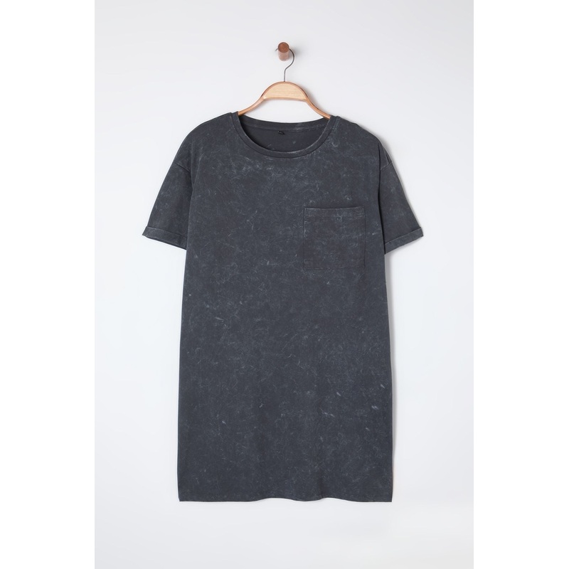 Curve Gray Plus Size Dress