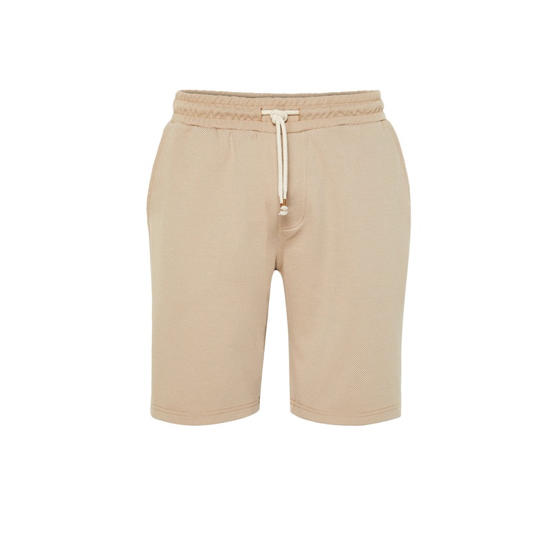 Man Men's Unifarben High Waist Shorts