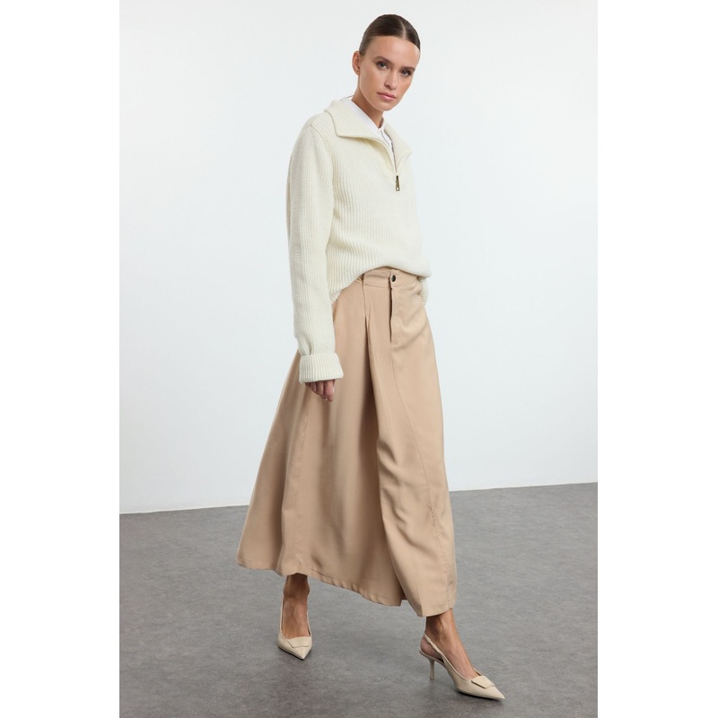 Modest Women's Straight Maxi A-Line Hijab Skirt