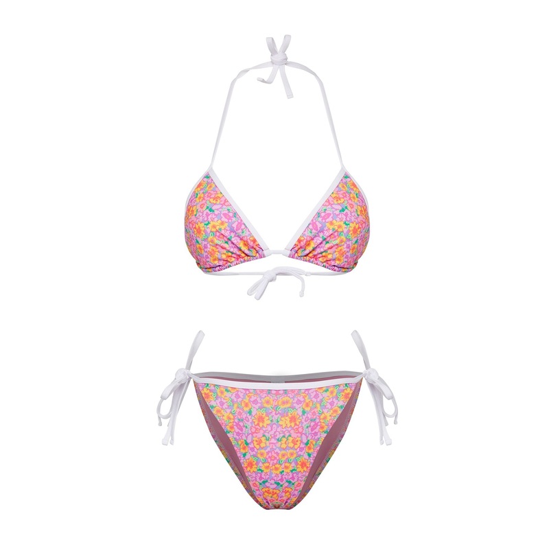 Multi-Colored Bikini Set