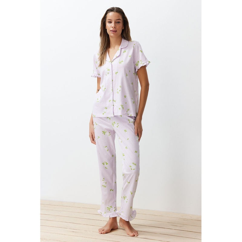 Women's Multicolored Floral Short Lounge Regular Fit Pajama Sets
