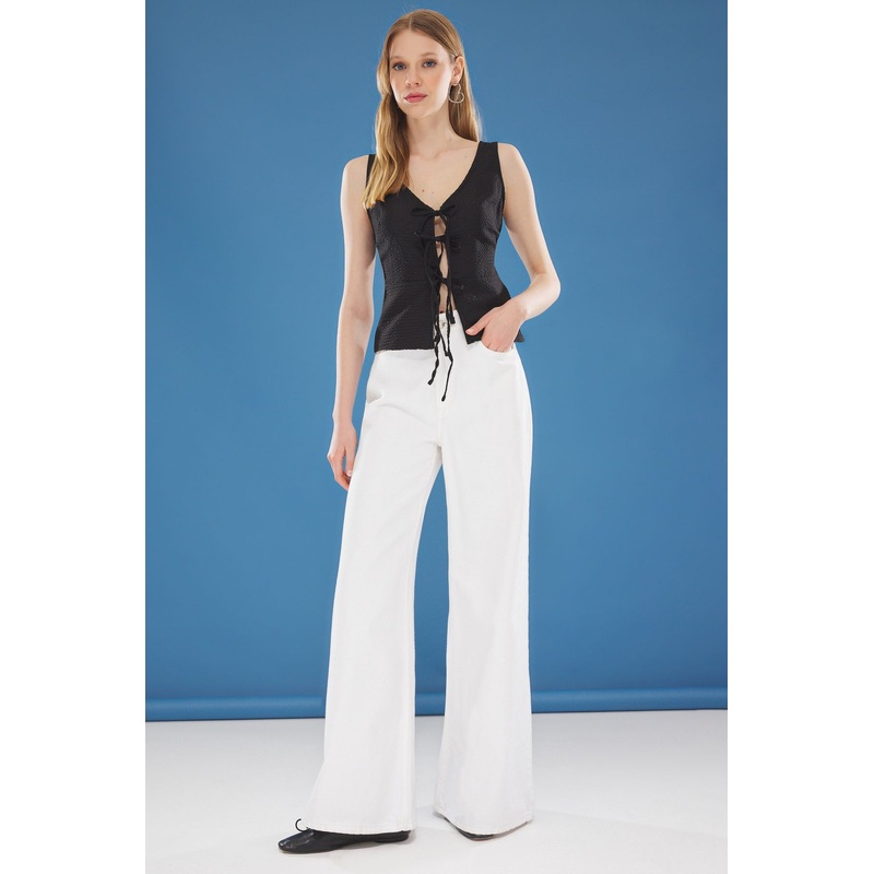 Women's Plain Spaghetti Strap Fitted Blouse