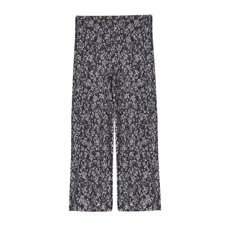 Curve Women's Geblmt High Waist Plus Size Pants