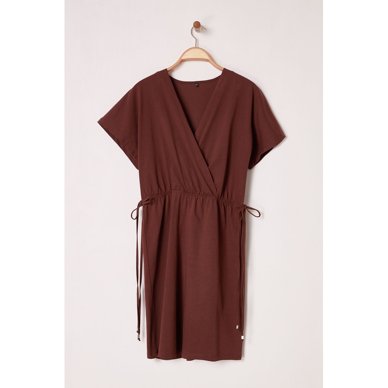 Curve Women's Straight Mini Short Casual/daily Oversized Plus Size Dress