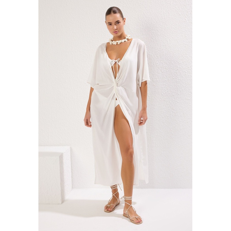 Women's Plain Maxi Spaghetti Strap Beachwear Oversize Dress