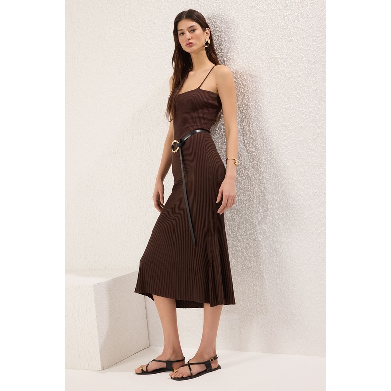 Women's Straight Midi Hanging Casual/daily Slim Dress