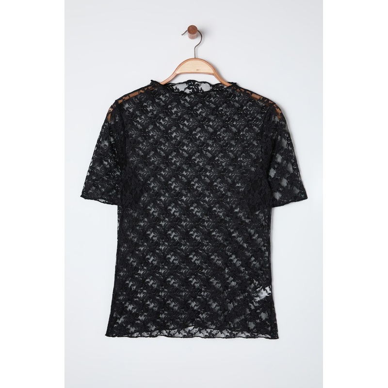 Curve Women's Geblmt Long Regular Plus Size Blouse