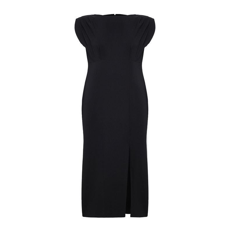 Curve Women's Plain Maxi Long Stylish/night Fitted Plus Size Dress