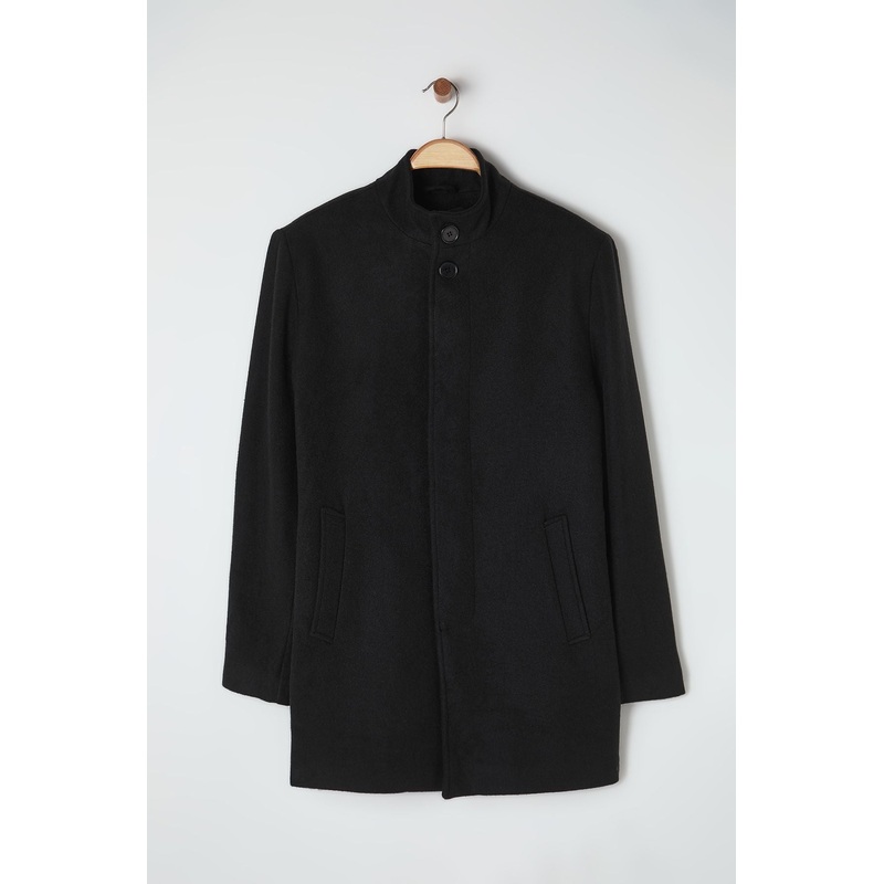 Man Men's Straight Regular Coat