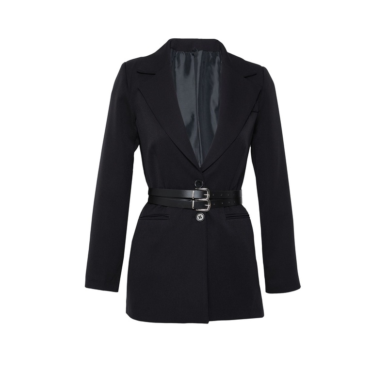 Modest Women's Straight Long Fitted Hijab Jacket