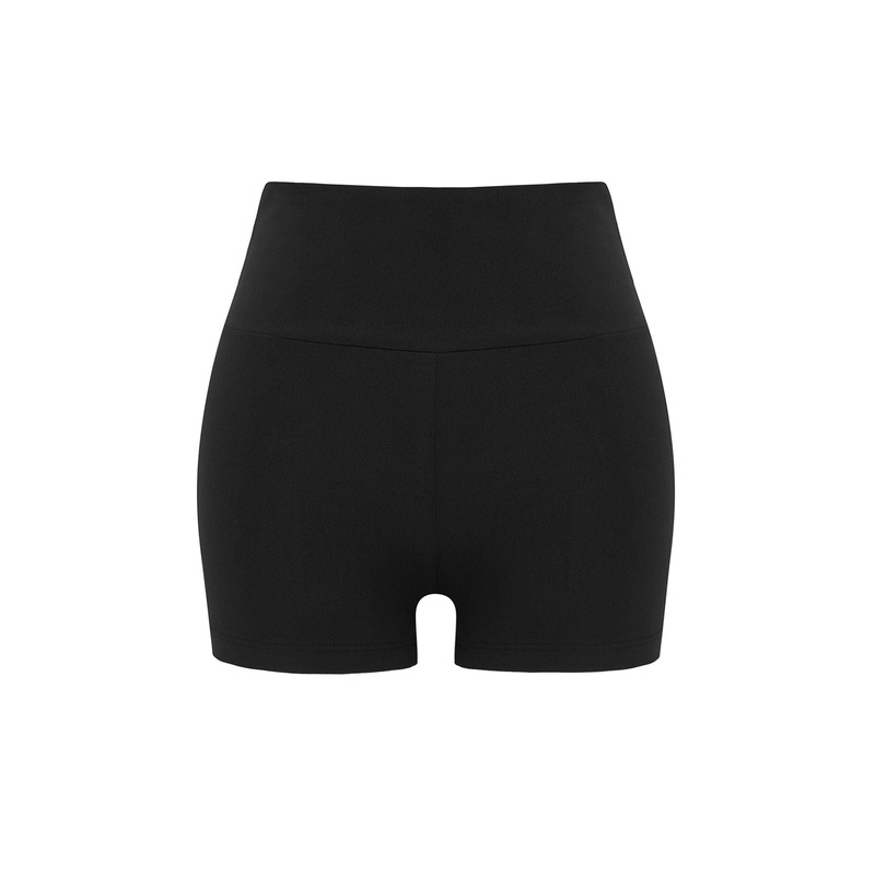 Women's Plain Shorts Boy High Waist Sports Leggings