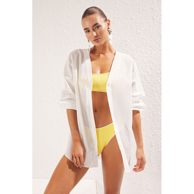 Women's Plain Three-Quarter Sleeve Regular Shirt