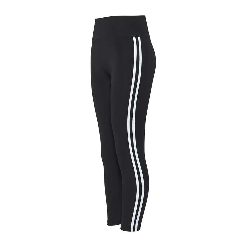 Women's Striped Full Size High Waist Sports Leggings