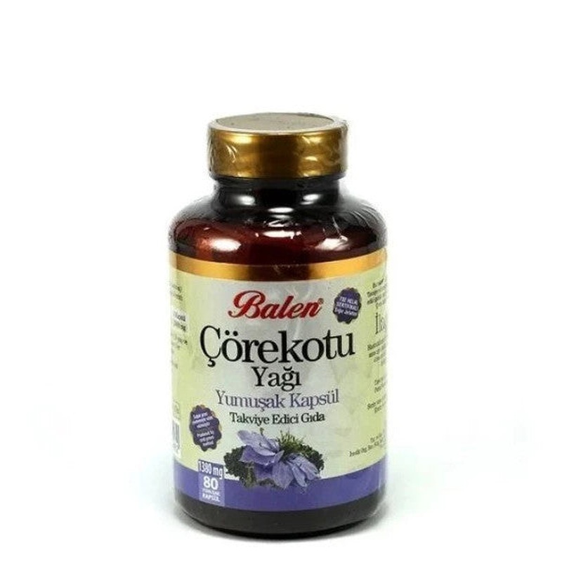 Balen Black Cumin Oil 80 Softgels