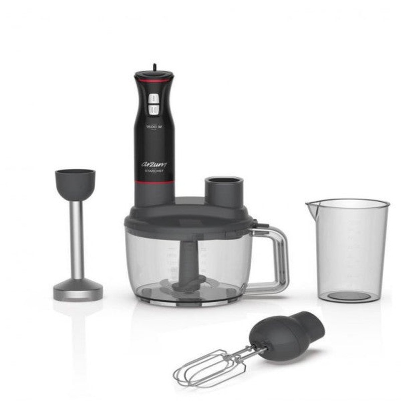 Arzum Ar1137 Starchef Multi 1500 W Blender Set - Black