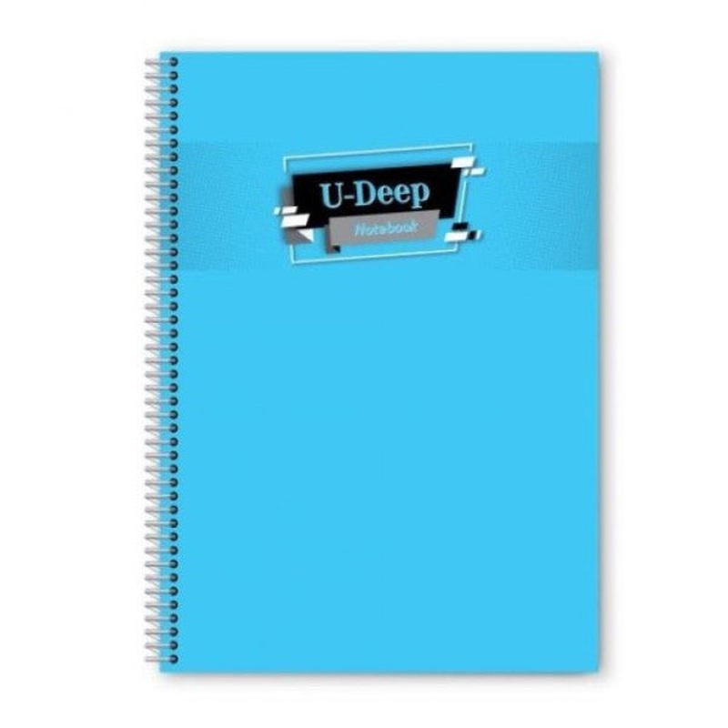 Notebook A4 Spiral 60 Sheets Lined A4 Ordered Notebook Wired Notebook 60 Sheets Lined