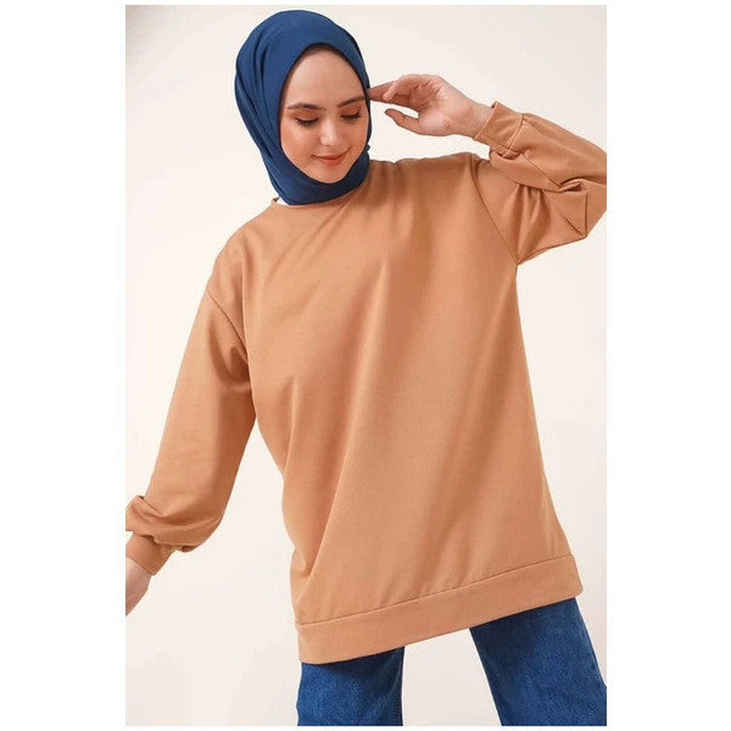 Two Thread Plain Tunic Latte