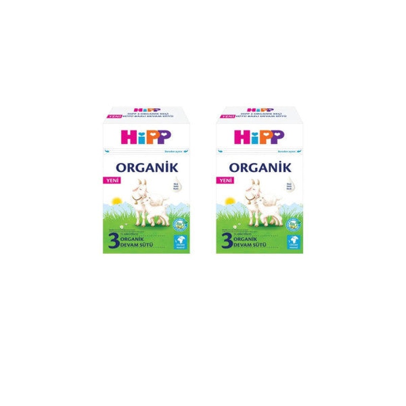 3 Organic Goat Milk Based Follow-On Milk 400 Gr 2 Pieces