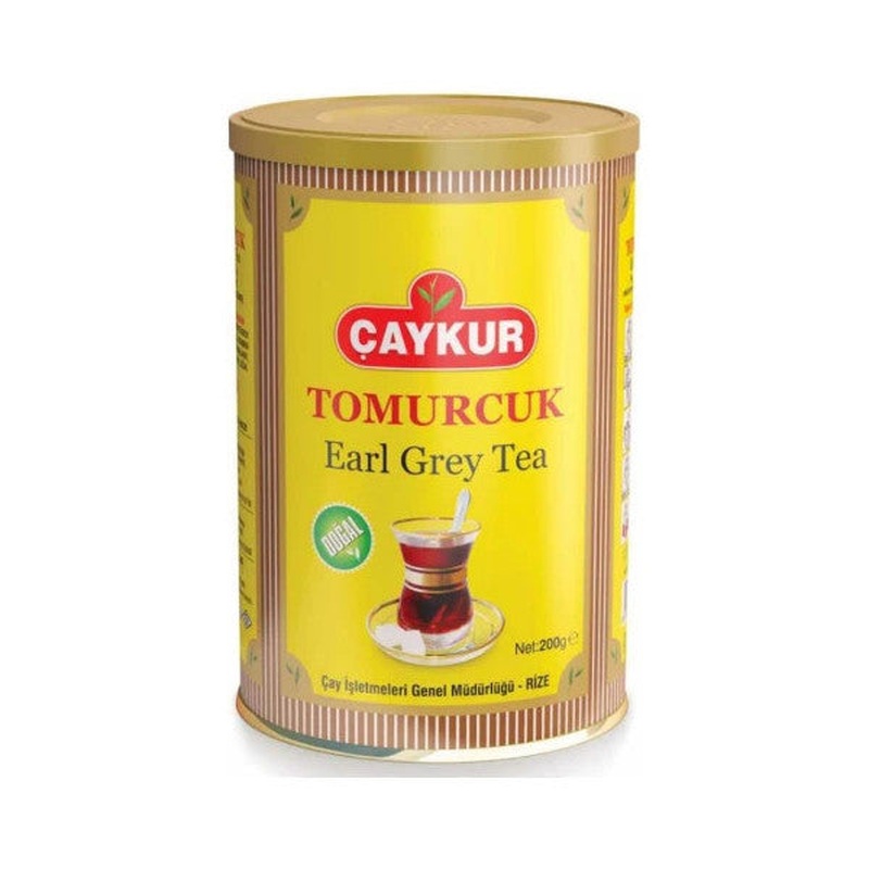 aykur Tomurcuk Earl Gray Tea 200 Gr 3-Piece Tin