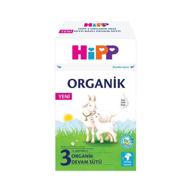 Hipp 3 Organic Goat Milk Based Follow-On Milk 400 Gr
