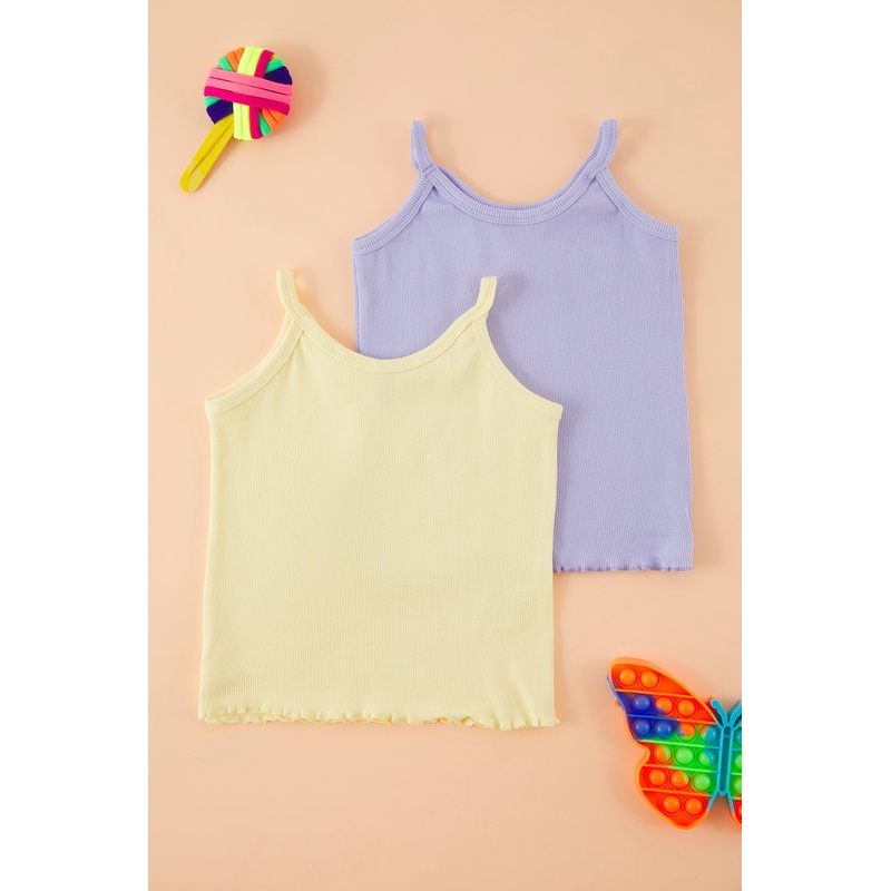 kds Girls Purple Straight Undershirt