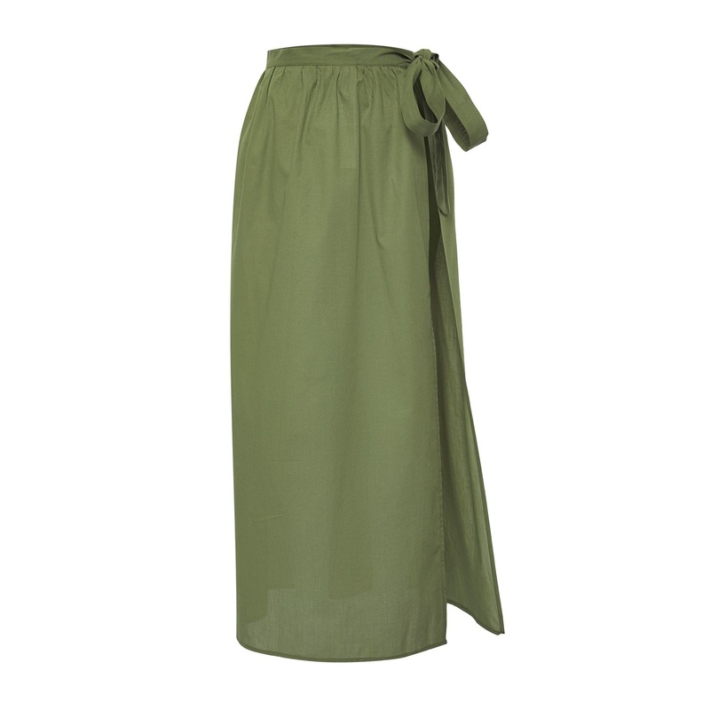 Women's Striped Maxi Skater Pareo